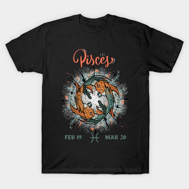 Perfect Gift For Pisces T-Shirt by Ironclaw